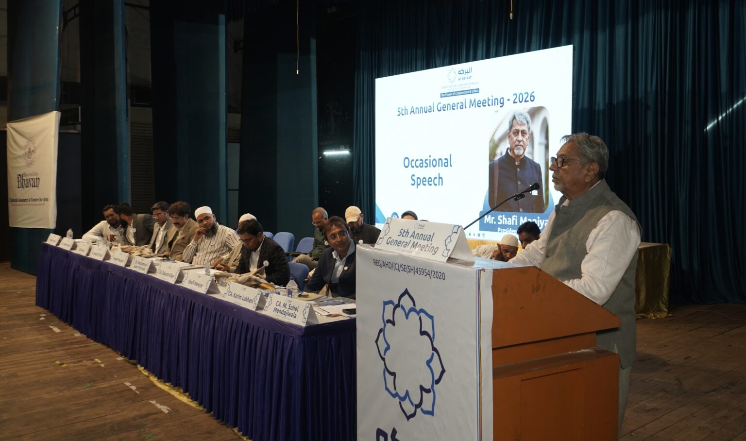 Board & guests — Al Barkah Ahmedabad